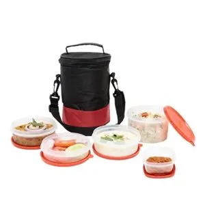 SimpArte Flexi Lid Lunch Box with Insulated Rs 239 amazon dealnloot