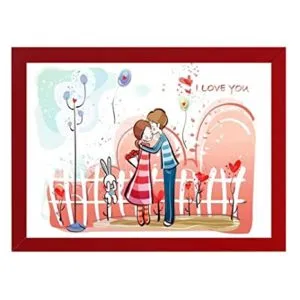 Wens Faithfull Love Wall Art Painting MDF Rs 138 amazon dealnloot