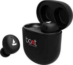 boAt Airdopes 381 Bluetooth Headset Active Black Rs 1899 flipkart dealnloot