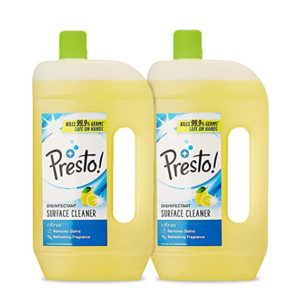 Amazon Brand Presto Disinfectant Surface Cleaner Pack Rs 199 amazon dealnloot