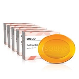 Amazon Brand Solimo Glycerine Bathing Bar Pack Rs 155 amazon dealnloot