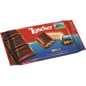 Amazon- Buy Loacker Milk Chocolate And Wafer Bar
