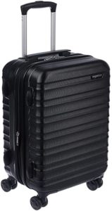 AmazonBasics 55 cm Black Hardsided Cabin Trolley Rs 1999 amazon dealnloot