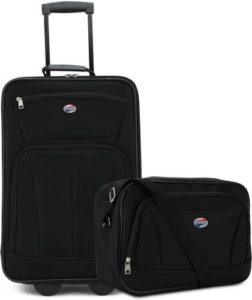 American Tourister Suitcase Combo Black Rs 899 flipkart dealnloot