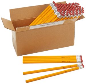 Amzaon- Buy AmazonBasics Wood-cased #2 HB Pencils