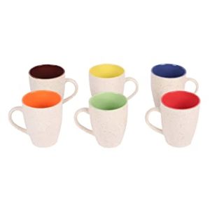 Anwaliya Fauna Series Ceramic Coffee Mugs 6 Rs 199 amazon dealnloot