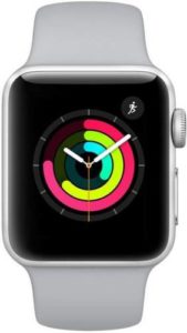 Apple Watch Series 3 42 mm Silver Rs 18499 flipkart dealnloot