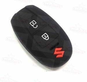 AutoStark Silicone Key Cover Black for Suzuki Rs 109 amazon dealnloot