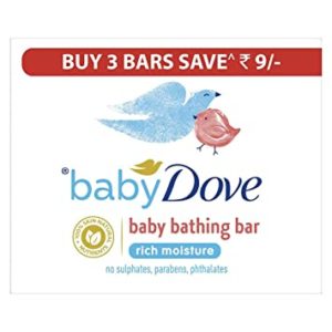 Baby Dove Rich Moisture Bar 75 g Rs 103 amazon dealnloot