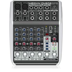 Behringer QX602MP3 Premium 6 Input 2 Bus Rs 2969 amazon dealnloot
