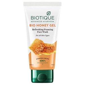 Biotique Bio Honey Gel Refreshing Foaming Face Rs 94 amazon dealnloot