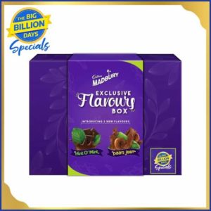 Cadbury Exclusive Flavours Box 252g Bars 7 Rs 382 flipkart dealnloot