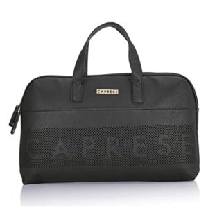 Caprese Heidi Satchel Large R Black Rs 854 amazon dealnloot