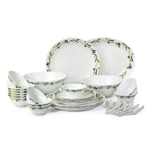Cello Imperial Amazon Creeper Opalware Dinner Set Rs 1579 amazon dealnloot