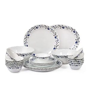 Cello Imperial Vinea Opalware Dinner Set 27 Rs 1785 amazon dealnloot
