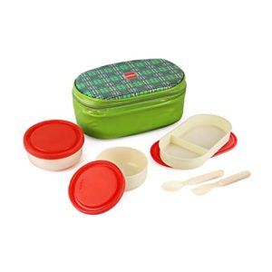 Cello Mega Bite 3 Container Lunch Packs Rs 138 amazon dealnloot