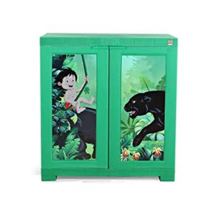 Cello Novelty Compact Mogli Kids Cupboard Green Rs 1925 amazon dealnloot