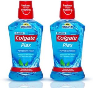 Colgate Plax Peppermint Fresh Mouthwash 500 ml Rs 276 flipkart dealnloot