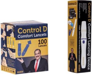 Control D Lancing Device 100 Glucometer Lancets Rs 169 flipkart dealnloot