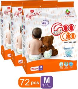 Coo Coo Baby Pullup Pants M 72 Rs 439 flipkart dealnloot