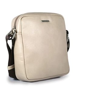 Cross Leather 20 cms Taupe Messenger Bag Rs 1088 amazon dealnloot