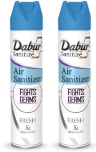 Dabur Sanitize Air Sanitizer Blue Spray 2 Rs 199 flipkart dealnloot