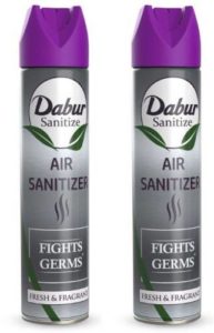 Dabur Sanitize Air Sanitizer Spray 2 x Rs 199 flipkart dealnloot