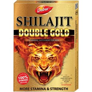 Dabur Shilajit Double Gold 10 Capsules Rs 180 amazon dealnloot