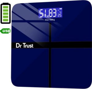 Dr Trust USA Executive Rechargeable Digital Weighing Rs 999 flipkart dealnloot