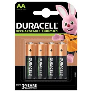Duracell Rechargeable AA 1300mAh Batteries Pack of Rs 409 amazon dealnloot