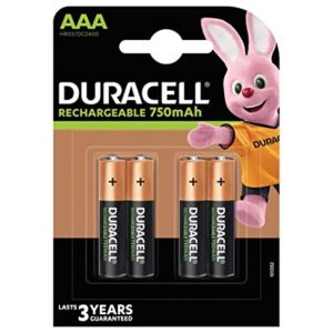 Duracell Rechargeable AAA 750mAh Batteries Pack of Rs 349 amazon dealnloot