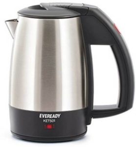 Eveready KET501 Electric Kettle 0 5 L Rs 478 flipkart dealnloot