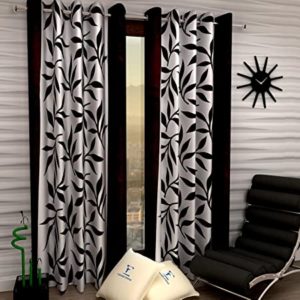 Fashion String 2 Pieces Window Curtain Set Rs 199 amazon dealnloot