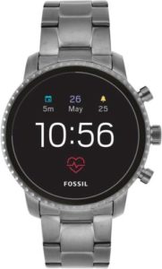 Fossil 4th Gen Explorist HR Smartwatch Grey Rs 7995 flipkart dealnloot