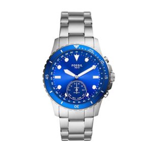 Fossil Fb 01 Hybrid Smartwatch Analog Blue Rs 5846 amazon dealnloot