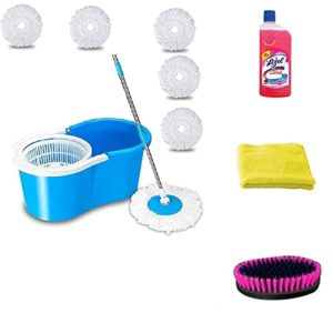 Generic 360 Spin Microfiber Mop Bucket with Rs 179 amazon dealnloot
