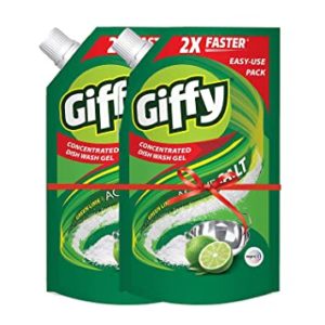 Giffy Green Lime Active Salt Concentrated Dish Rs 199 amazon dealnloot