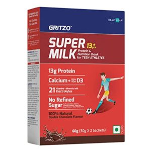Gritzo SuperMilk Teen Athletes 13 years Trial Rs 99 amazon dealnloot