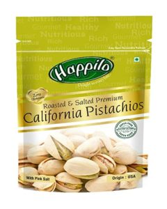 Happilo Premium Californian Roasted and Salted Pistachios Rs 1121 amazon dealnloot
