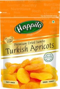 Happilo Premium Turkish Apricots 2 x 200 Rs 314 flipkart dealnloot