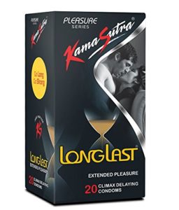 Kama Sutra LongLast Condoms Dotted Texture 20 Rs 120 amazon dealnloot