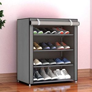 Keekos Metallic 4 Layer Portable Folding Shoes Rs 463 amazon dealnloot