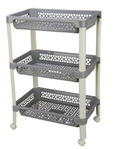Kolorr Florina 3 Rack Large Size Trolley Rs 699 amazon dealnloot