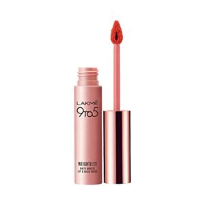 Lakme 9 to 5 Weightless Mousse Lip Rs 265 amazon dealnloot