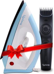 Lifelong LLCMB01 1100 W Dry Iron White Rs 799 flipkart dealnloot