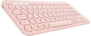 Logitech K380 Bluetooth Tablet Keyboard Rose Rs 3073 flipkart dealnloot