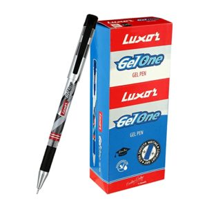 Luxor Gel One Ball Pen Black 20 Rs 99 amazon dealnloot