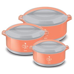 MILTON Divine Jr Inner Steel Casserole Gift Rs 479 amazon dealnloot