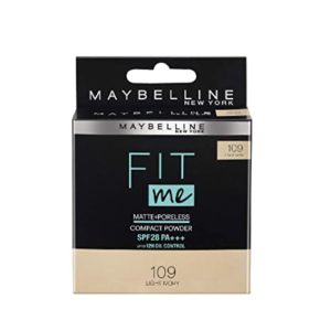 Maybelline Fit Me Compact Light Ivory 8 Rs 100 amazon dealnloot
