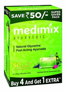 Medimix Ayurvedic Natural Glycerine Bathing Bar 125 Rs 150 amazon dealnloot